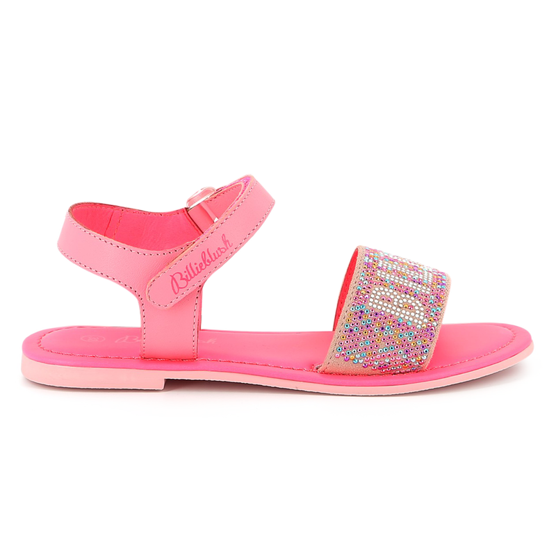 Leather Velcro sandals BILLIEBLUSH 
                    GIRL