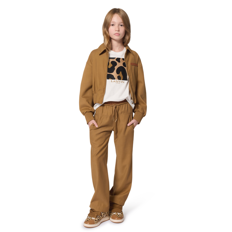 T-shirt estampada de manga curta LANVIN 
                        GIRL