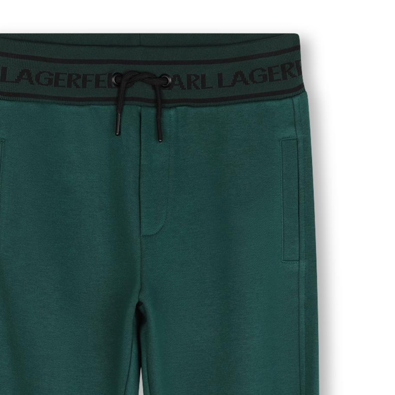 Fleece Sweatpants KARL LAGERFELD KIDS 
                    BOY