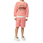 Bermudas de algod&atilde;o &agrave;s riscas KENZO KIDS 
                    BOY