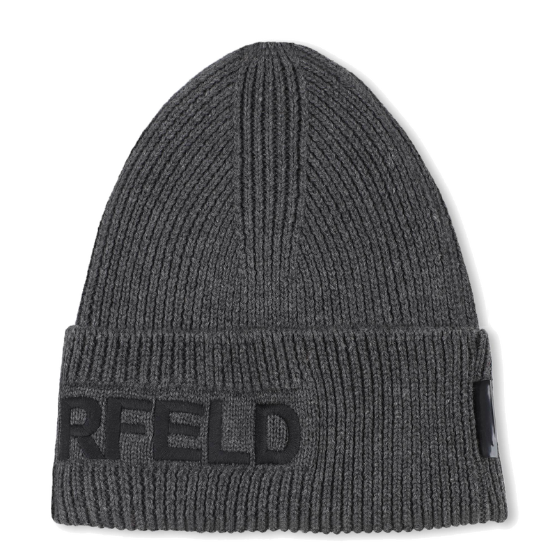 Conjunto de gorro de malha + gola KARL LAGERFELD KIDS 
                    BOY