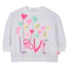 Sweatshirt com lantejoulas BILLIEBLUSH 
                    GIRL