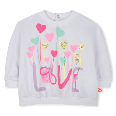 Sweatshirt com lantejoulas BILLIEBLUSH GIRL
