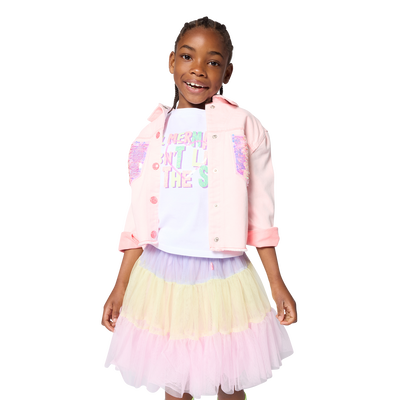 PETTICOAT DE TULE DE LANTEJOULAS BILLIEBLUSH GIRL