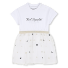 Vestido formal KARL LAGERFELD KIDS 
                    GIRL
