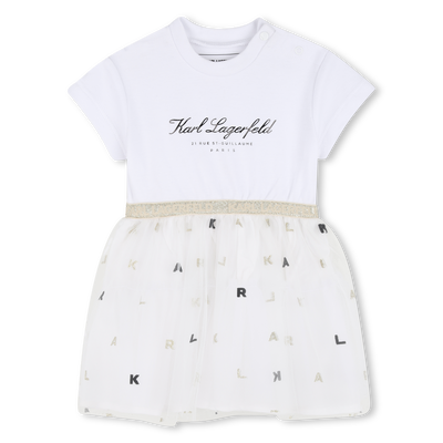 VESTIDO FORMAL KARL LAGERFELD KIDS GIRL
