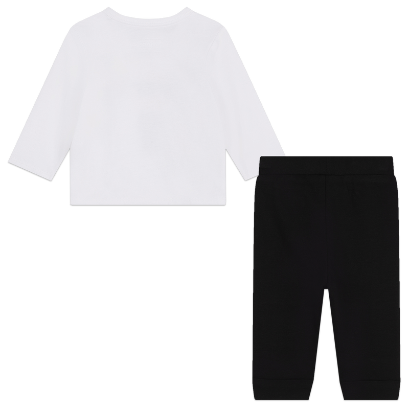Conjunto de t-shirt e cal&ccedil;&otilde;es KARL LAGERFELD KIDS 
                        BOY
