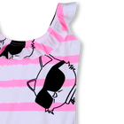 Fato de banho de 1 pe&ccedil;a KARL LAGERFELD KIDS 
                    GIRL