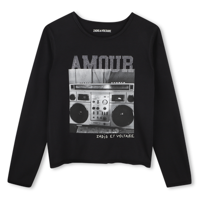 Camiseta de manga longa ZADIG & VOLTAIRE GIRL