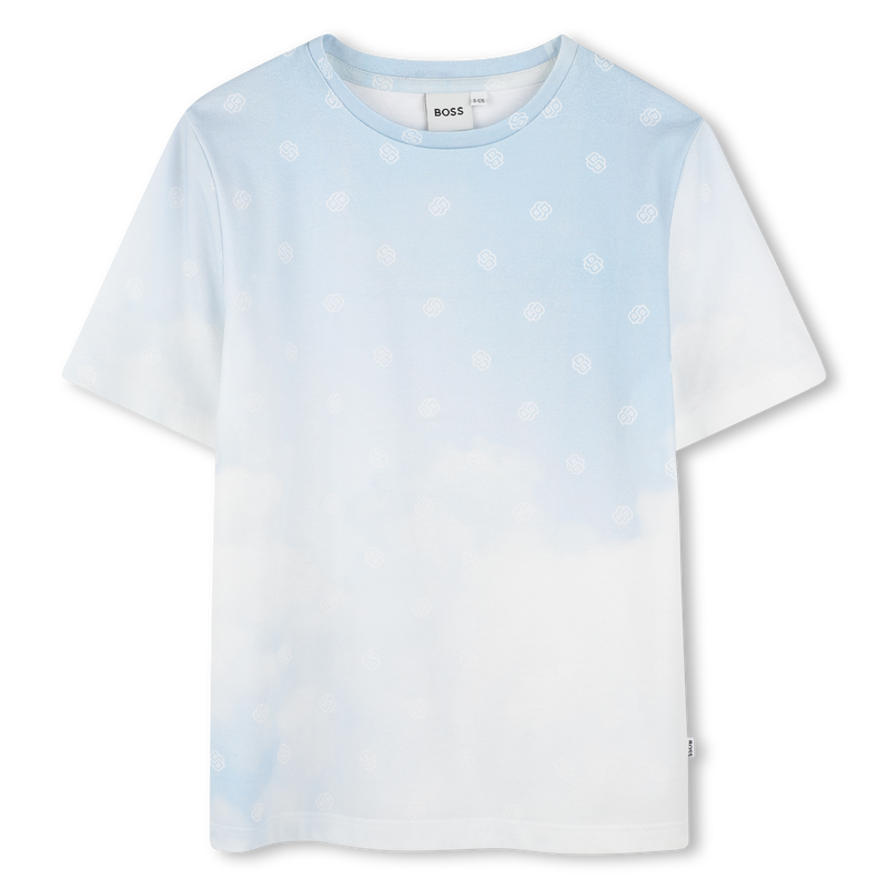 T-shirt estampada em algod&atilde;o BOSS 
                        BOY