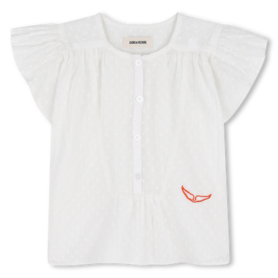 BLUSA DE MANGA CURTA ZADIG & VOLTAIRE GIRL