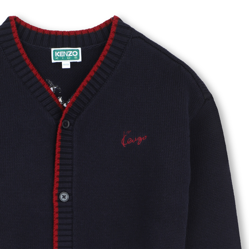 Cardigan de tric&ocirc; KENZO KIDS 
                        UNISSEX
