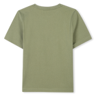 T-shirt manga curta em algod&atilde;o BOSS 
                    BOY