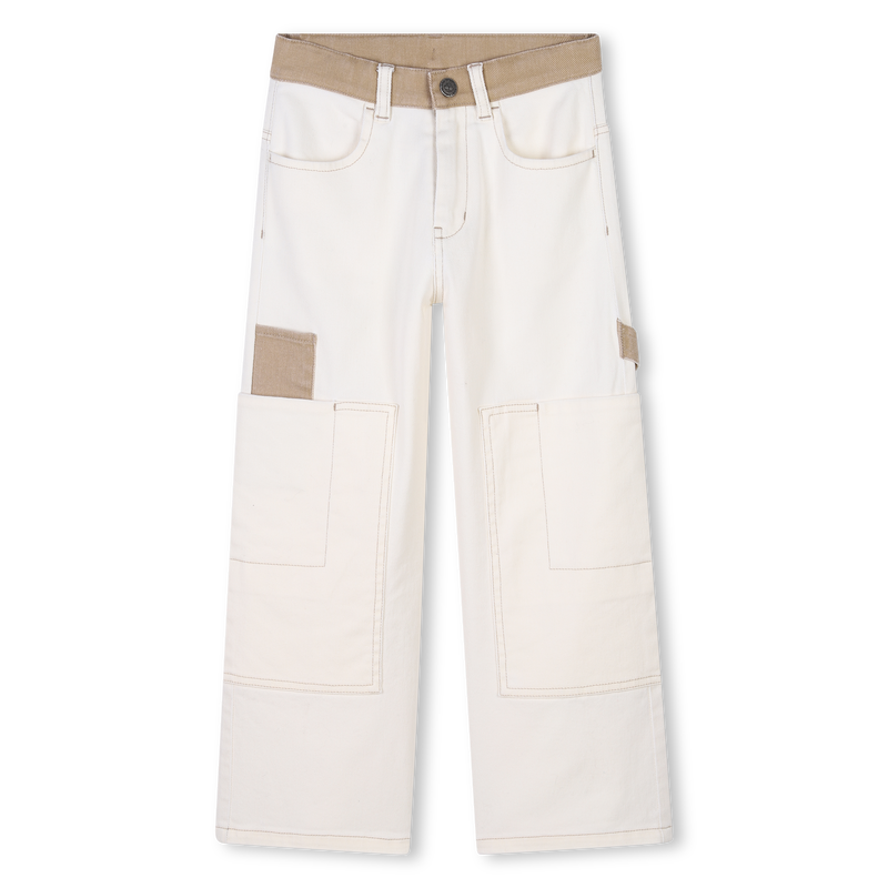 Adjustable twill trousers TIMBERLAND 
                    BOY