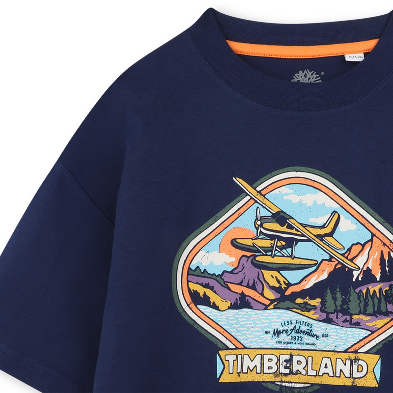 T-shirt com estampa aplicada TIMBERLAND 
                        BOY