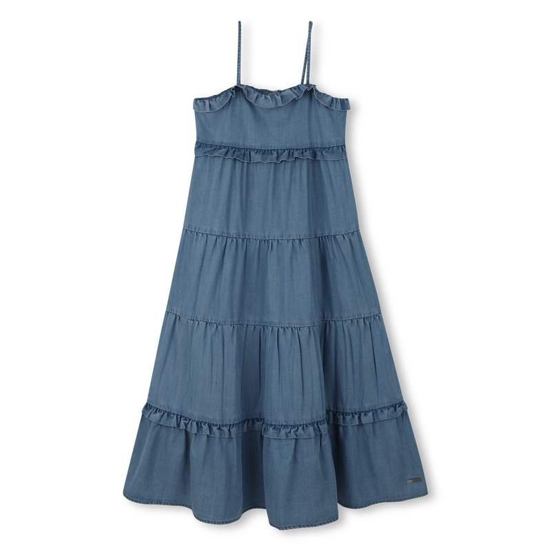 VESTIDO COMPRIDO COM AL&Ccedil;AS MICHAEL KORS 
                        GIRL