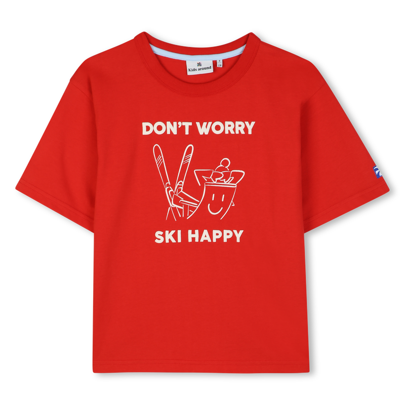 Camiseta de mangas curtas KIDS AROUND 
                        BOY