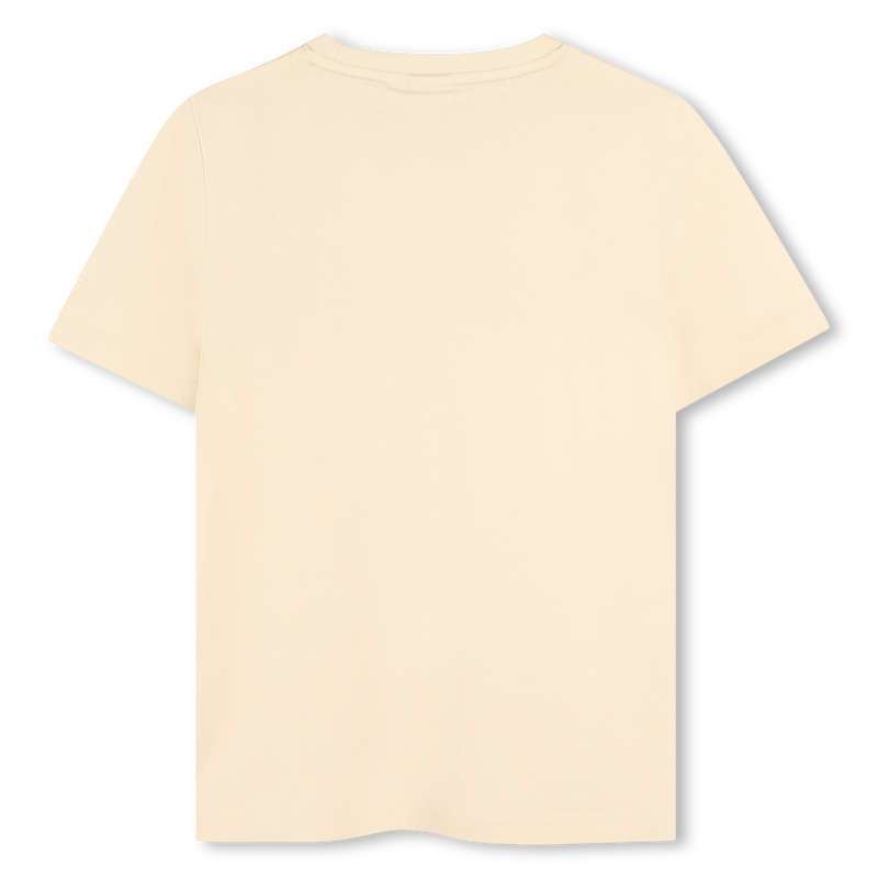 T-shirt manga curta em algod&atilde;o BOSS 
                        BOY