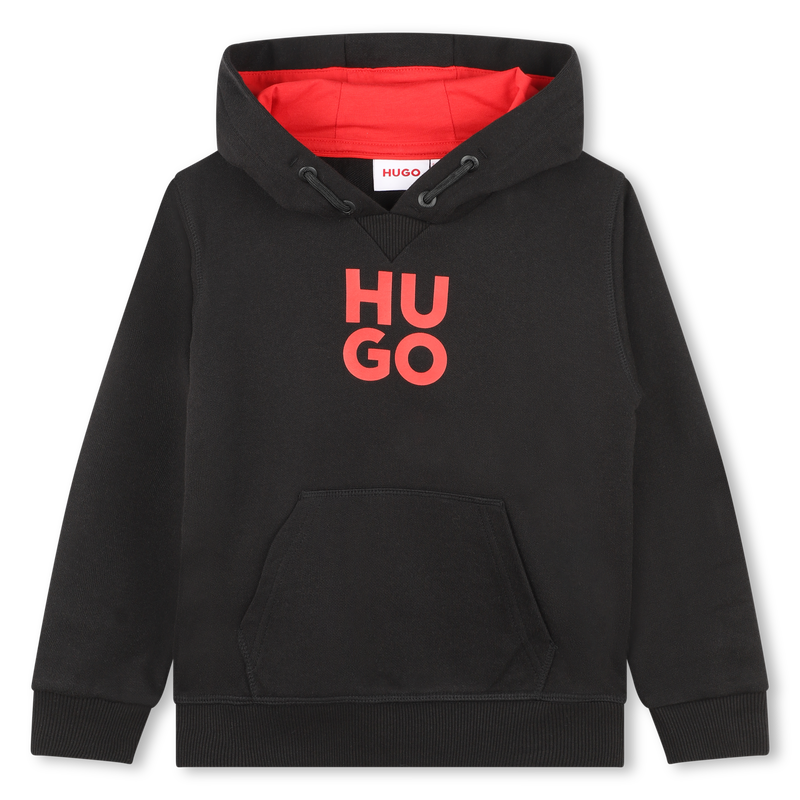 Kangaroo pocket hoodie HUGO 
                    BOY