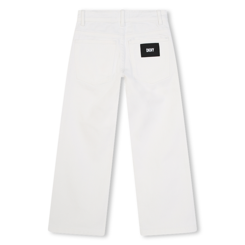 Calças com cintura ajustável DKNY 
                    GIRL
