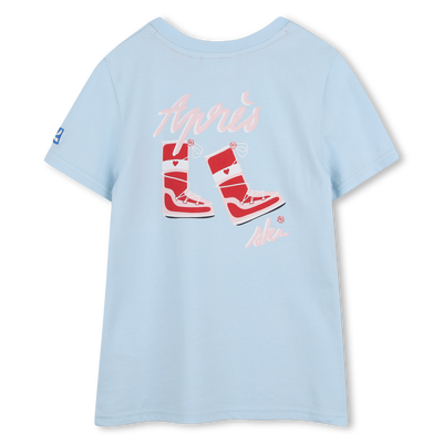 Camiseta de mangas curtas KIDS AROUND GIRL