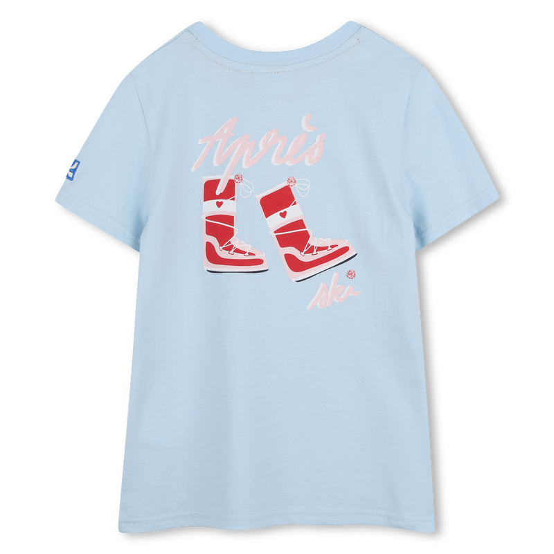 Camiseta de mangas curtas KIDS AROUND 
                        GIRL
