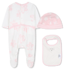 Conjunto de pijama, babador e chap&eacute;u MARC JACOBS 
                    UNISEX