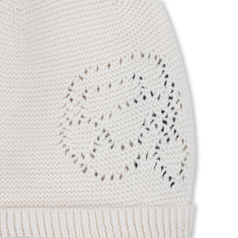 Gorro de malha com pompom KARL LAGERFELD KIDS 
                    UNISEX