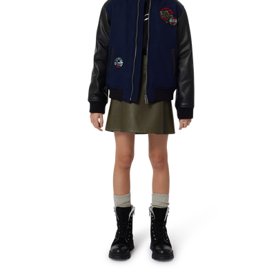 Botas de couro com atacadores ZADIG & VOLTAIRE GIRL