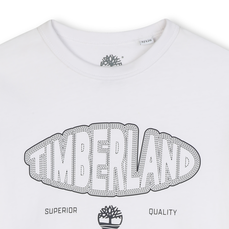 T-shirt de manga comprida em jersey TIMBERLAND 
                    BOY