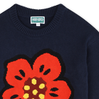 Vestido em malha jacquard KENZO KIDS 
                    GIRL