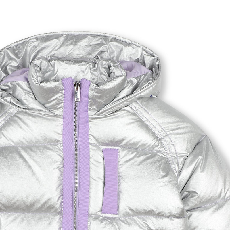 Zip-Up Hooded Puffer Jacket GIVENCHY 
                    GIRL