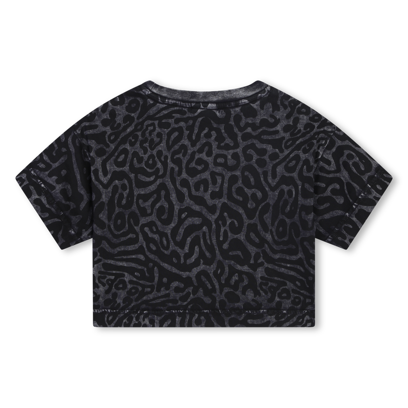 T-shirt de algod&atilde;o estampada HUGO 
                        GIRL