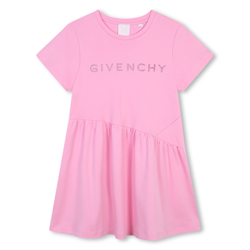 Vestido evasê com recortes GIVENCHY 
                    GIRL
