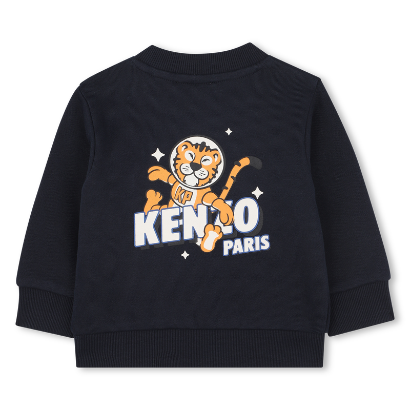 Moletom de l&atilde; escovada KENZO KIDS 
                        BOY