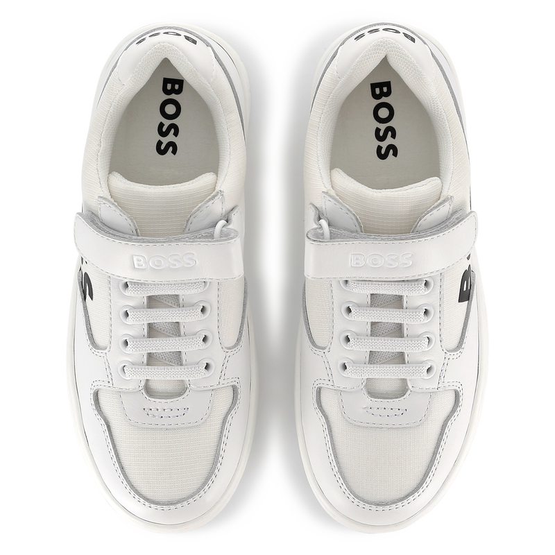 Sapatilhas atacadores e velcro BOSS 
                    BOY