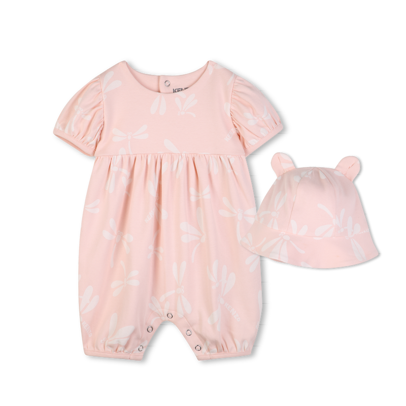 CONJUNTO DE FATO DE BRINCAR E CHAP&Eacute;U DE BALDE KENZO KIDS 
                        GIRL