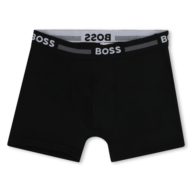 Lote de 2 boxers em algod&atilde;o BOSS 
                        BOY