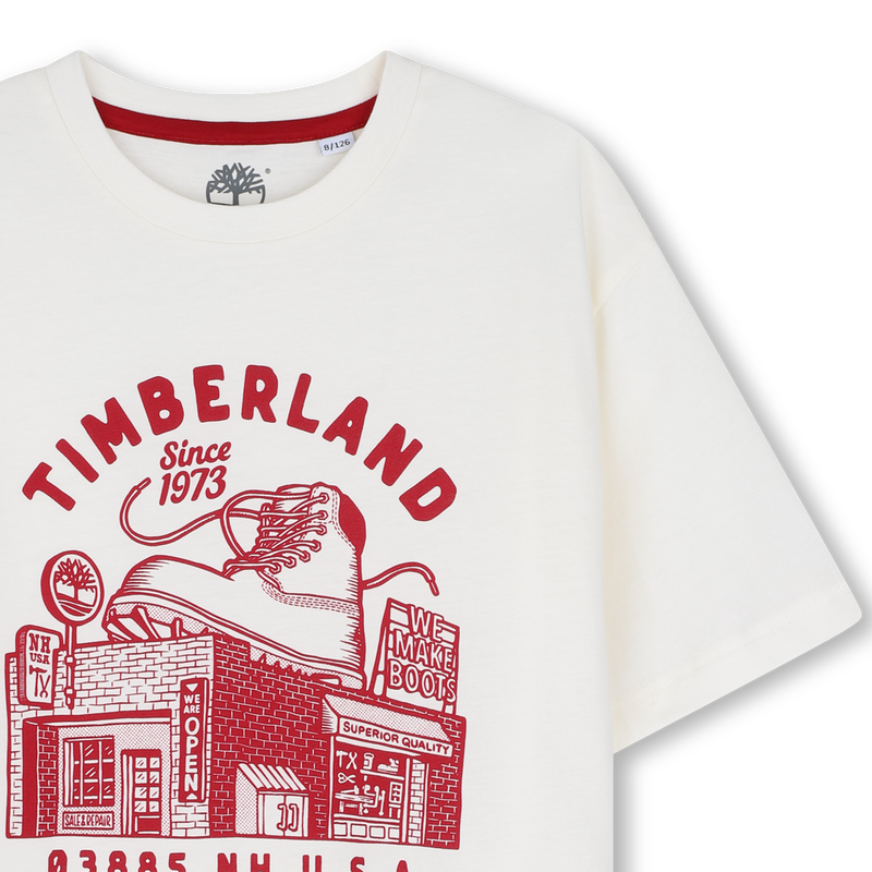 Camiseta de mangas curtas TIMBERLAND 
                        BOY