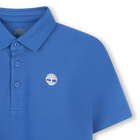 Polo liso com log&oacute;tipo TIMBERLAND 
                    MENINO