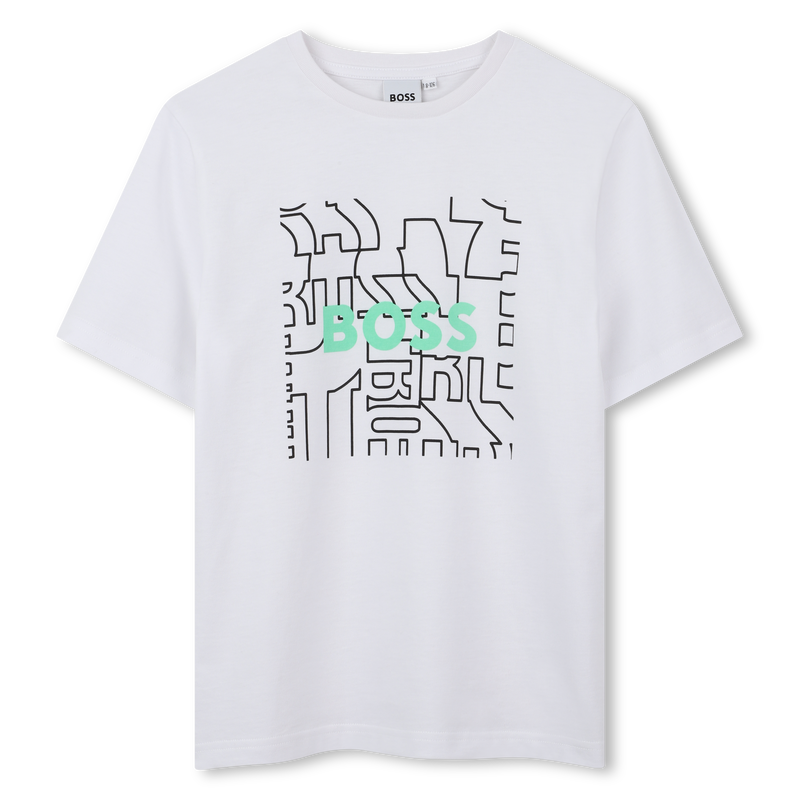 T-shirt de manga curta BOSS 
                    BOY