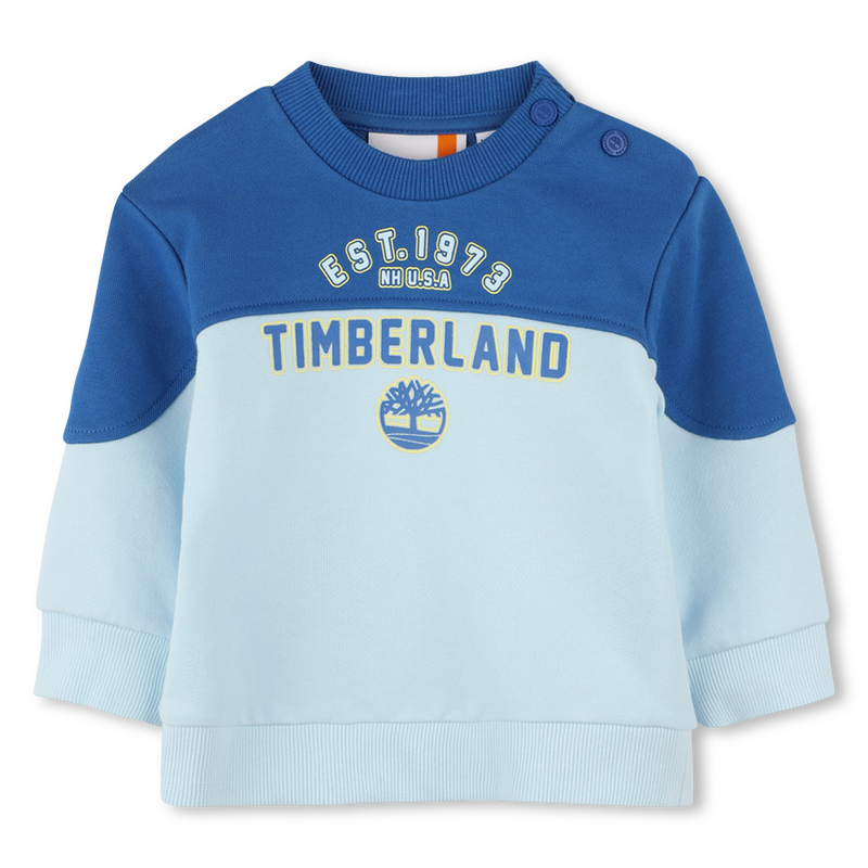 Sweatshirt em molet&atilde;o TIMBERLAND 
                        BOY