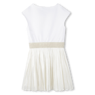 Vestido formal sem mangas KARL LAGERFELD KIDS 
                    GIRL