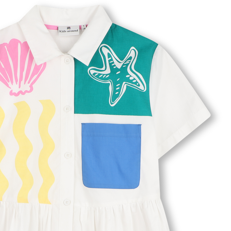 VESTIDO DE CAMISA KIDS AROUND 
                        GIRL