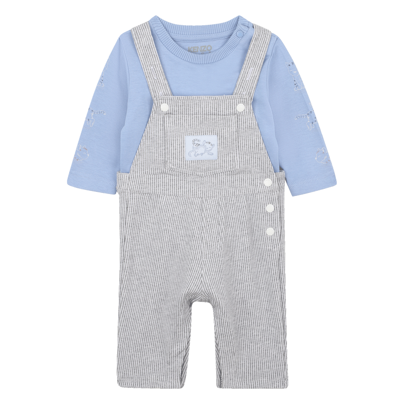Conjunto de camiseta + macacão KENZO KIDS 
                    BOY