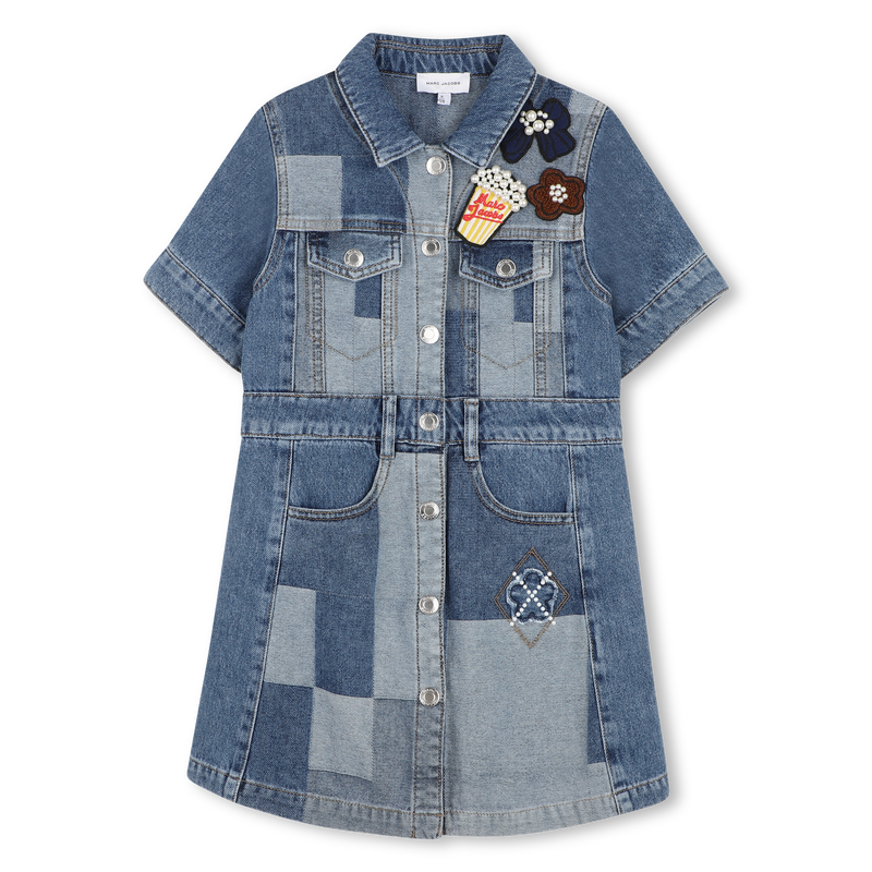 Vestido de mangas curtas MARC JACOBS 
                        GIRL