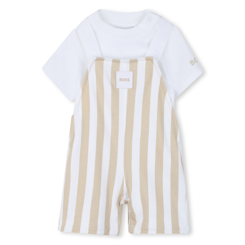 MACAC&Atilde;O + CONJUNTO DE T-SHIRTS BOSS 
                        BOY