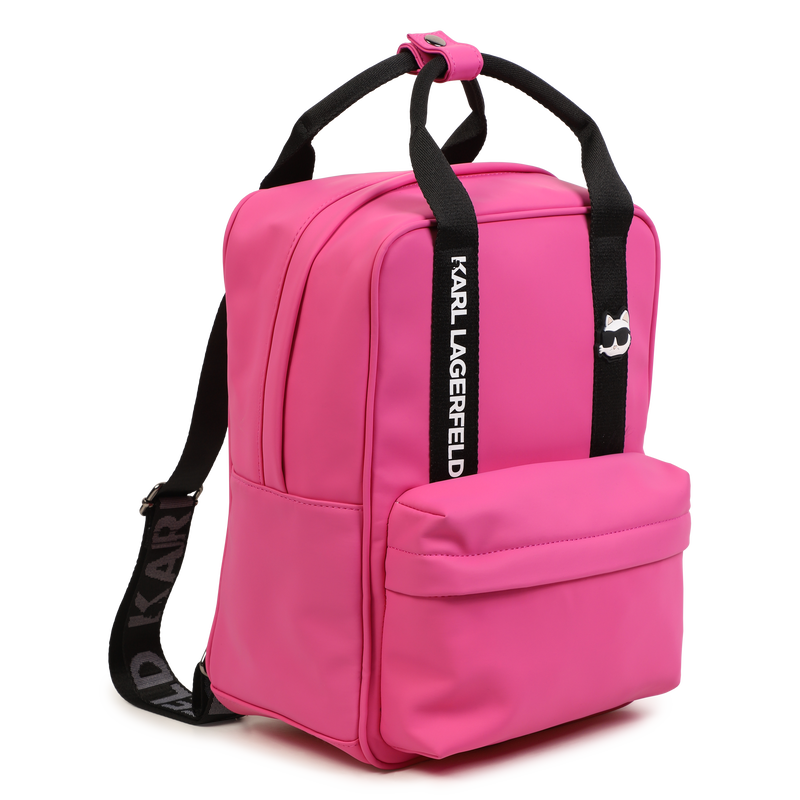 Mochila com al&ccedil;as duplas KARL LAGERFELD KIDS 
                        GIRL