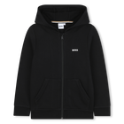 Sweatshirt de fecho com capuz BOSS 
                    BOY