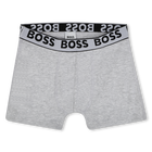 Lote de 5 boxers em algod&atilde;o BOSS 
                    BOY